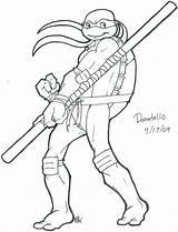 Donatello Tmnt Coloring Pages Color Getcolorings Print sketch template