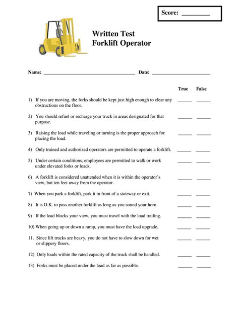 forklift test questions  answers  fill  sign  dochub