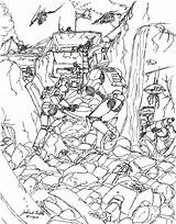 Clone Warzone Battlefield Tribble Getdrawings sketch template