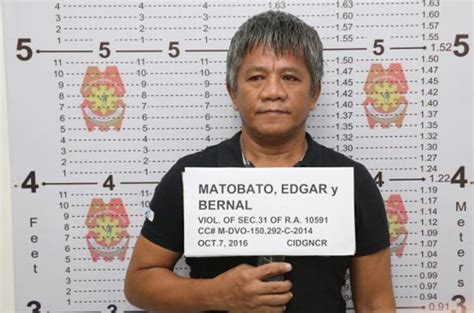 arrest warrant for a non bailable offense issued for self confessed hitman matobato