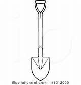 Shovel Clipart Drawing Illustration Royalty Drawings Paintingvalley Lal Perera sketch template