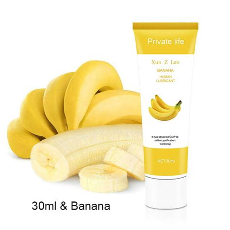 blowjob fruit body lubricant 30ml banana fruit flavor lubricant for