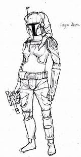 Coloring Pages Mandalorian Twi Lek Armor Template Mando Boys Halo Print Sketch Deviantart sketch template