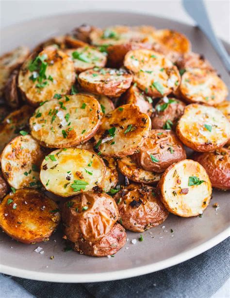roasted baby potatoes  minutes  prep pinch  swirl