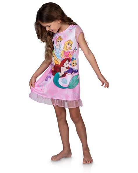 Disney Disney Princess Girls Nightgown Short Sleeve Gown Night Shirt