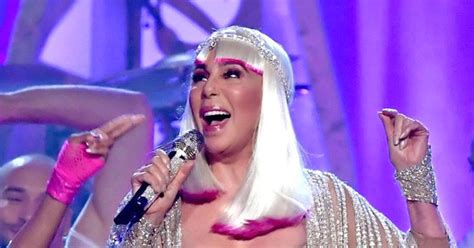 71 year old cher looks almost naked onstage puts on highly acclaimed