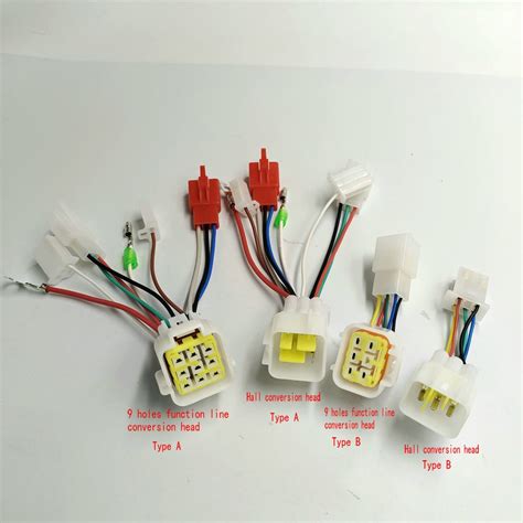 conversion connector hallsensor  pin display scooters electric motor display instrument