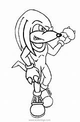 Knuckles Coloring Pages Echidna Character Xcolorings 1024px 113k Resolution Info Type  Size Jpeg sketch template