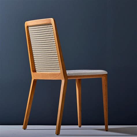 minimal style solid wood chair textiles  leather