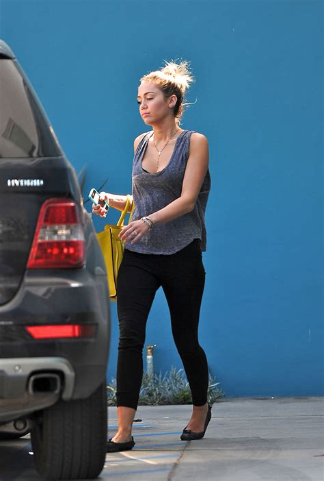 Miley Cyrus Leaves Pilates Class In Hollywood – Hawtcelebs