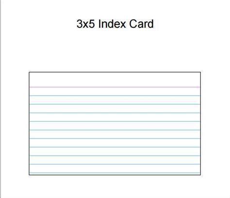 index card template word printable word searches