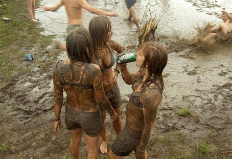 Hot Mud Girls Photographic Print Poster Woodstock Poland Etsy