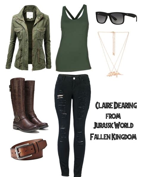 Jurassic World Fallen Kingdoms Claire Dearing Inspired Outfit I Do