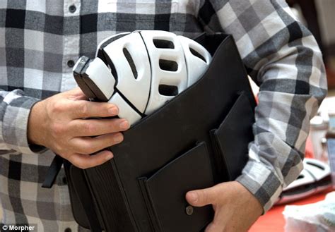 world s first folding cycling helmet that you can flatten and pop in your handbag world