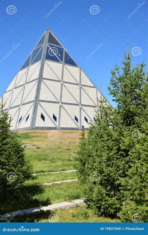pyramid  astana kazakhstan editorial image image  exterior city