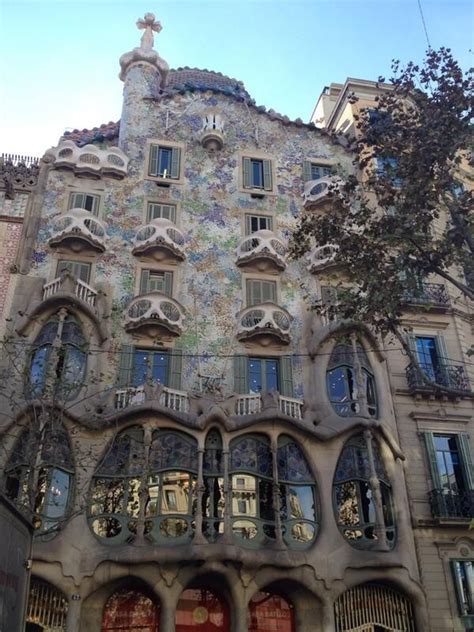 gaudi house barcelona  real world pinterest