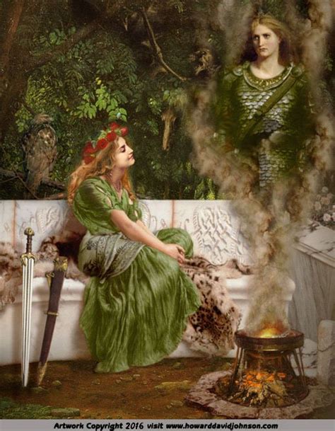 celtic myth queen boudica witch demon daemon summener