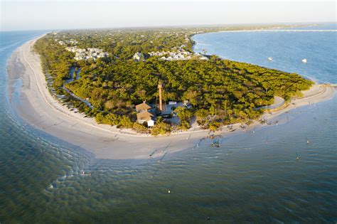 sanibel island florida light house drone aerial etsy