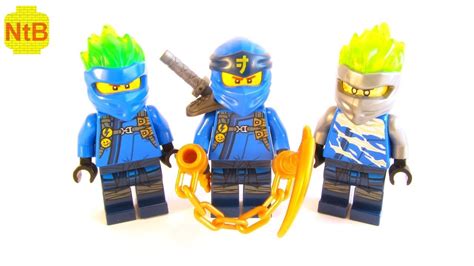 All Lego Ninjago Season 11 Jay Minifigures Youtube