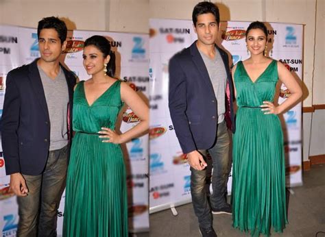 Siddharth And Parineeti Promote Their Film Hasee Toh