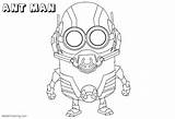 Coloring Pages Ant Minion Man Printable Adults Kids sketch template