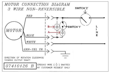 capacitor motor wiring diagram led knight rider circuit