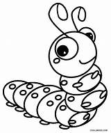 Caterpillar Coloring Pages Printable Kids Cool2bkids Outline Caterpilla Beginners Color Print Hungry Source Getcolorings Very 출처 sketch template