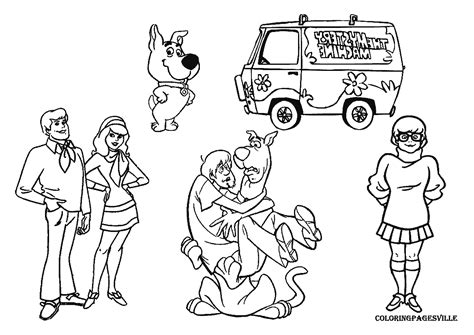 Free Scooby Doo And Shaggy Coloring Pages Download Free Scooby Doo And