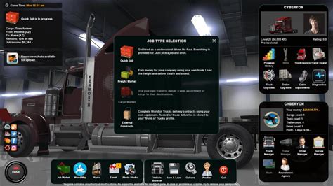 ats refreshed menu icons  ats mods american truck simulator