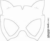 Catwoman Costume sketch template