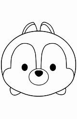 Tsum Coloring Pages Disney Chip Kids Bestcoloringpagesforkids Printable Choose Board sketch template