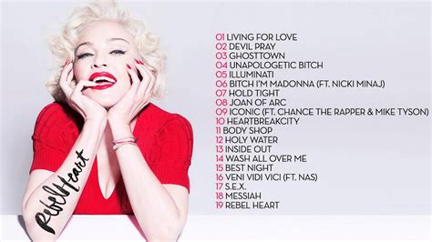 Madonna Rebel Heart Deluxe Album Sampler Youtube