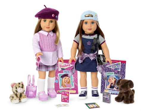historical american girl dolls  twins isabel  nicky living