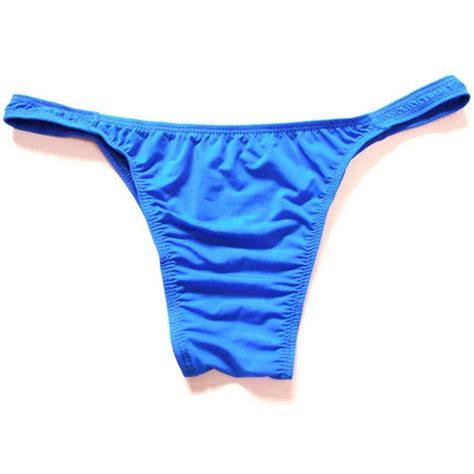 Man Sexy Thongs And G Strings Micro Bikini Male Mens Low Waist Briefs