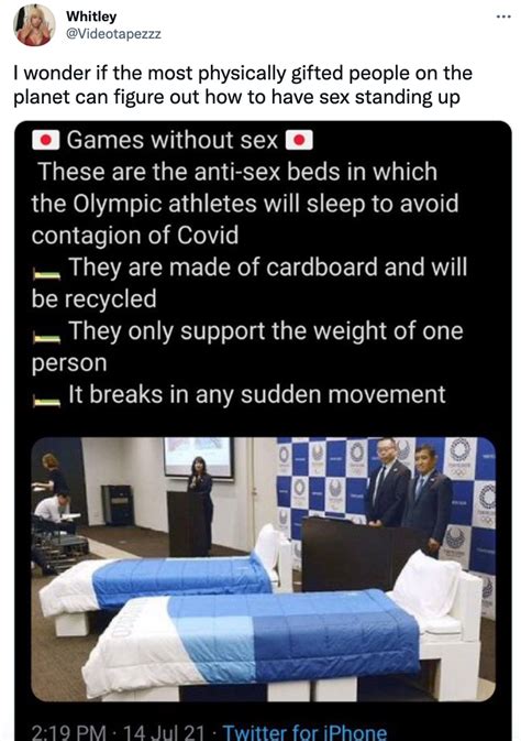 Videotapezzz Tweet 2020 Tokyo Olympics Anti Sex Beds Hoax Know