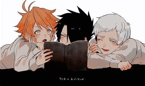 emma x ray the promised neverland ray emma the promised