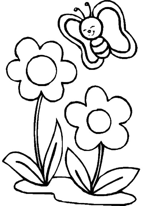 dibujos  colorear flores