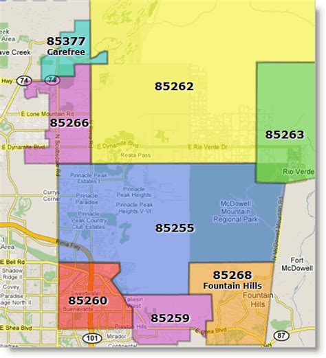 Scottsdale Zip Code Map – Map Of The Usa With State Names