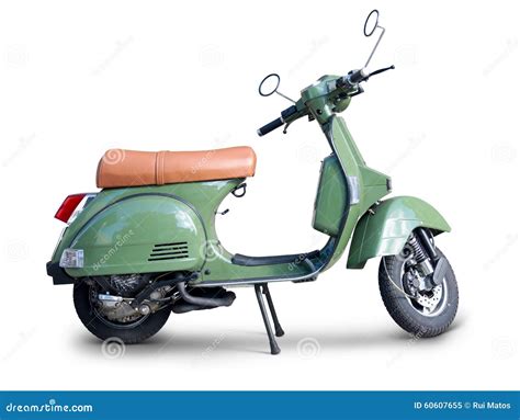 scooter stock image image  business green inexpensive