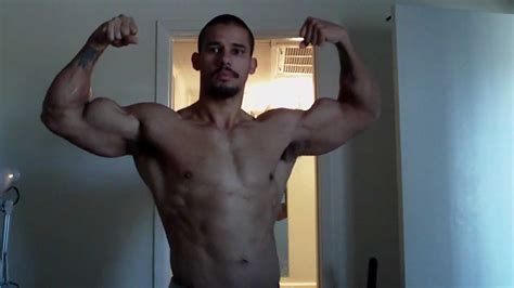 muscle flexing today muscle god samson biggs bodybuilder  youtube