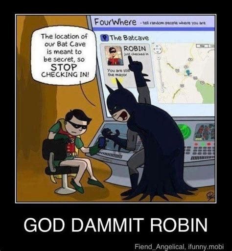 Lol Love It Batman Funny Social Media Humor Batcave