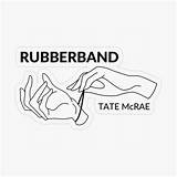 Tate Mcrae Rubberband sketch template