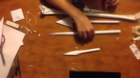 awesome paper bow  arrows youtube