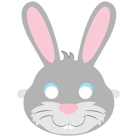 printable bunny rabbit template pin  muse printables
