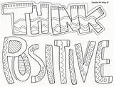 Coloring Pages Words Printable Quotes Motivational Attitude Gratitude Positive Sheets Sayings Thinking Inspirational Adult Encouraging Color Think Inspiring Print Fun sketch template