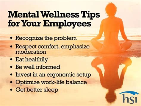 mental wellness tips   employees hsi