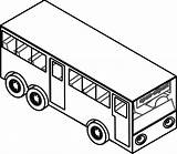 Drawing Bus Line sketch template