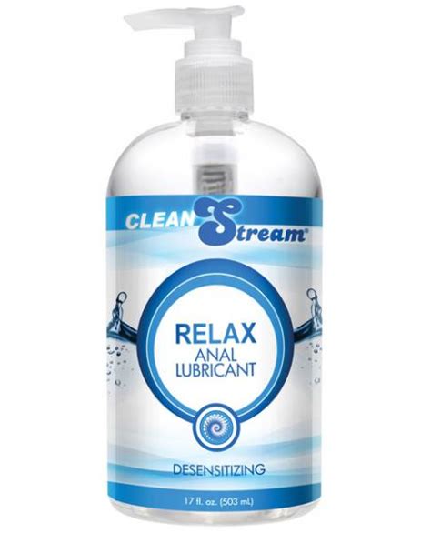 clean stream relax desensitizing anal lube 17 5oz on literotica