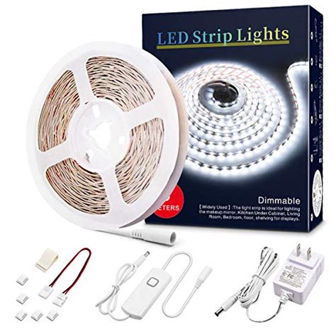 beauty light white led strip lightsft dimmable led light strip  memory function