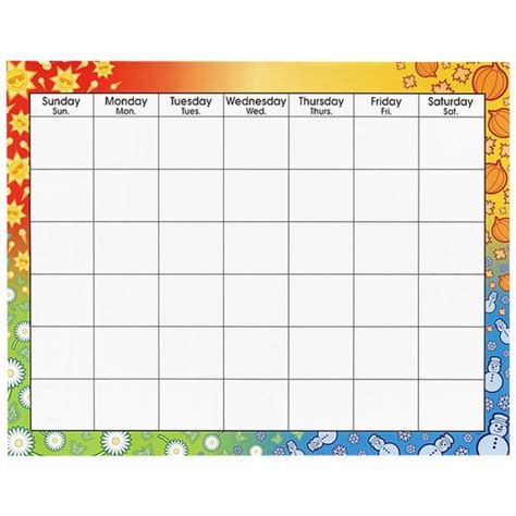 blank activity calendar template images printable blank calendar